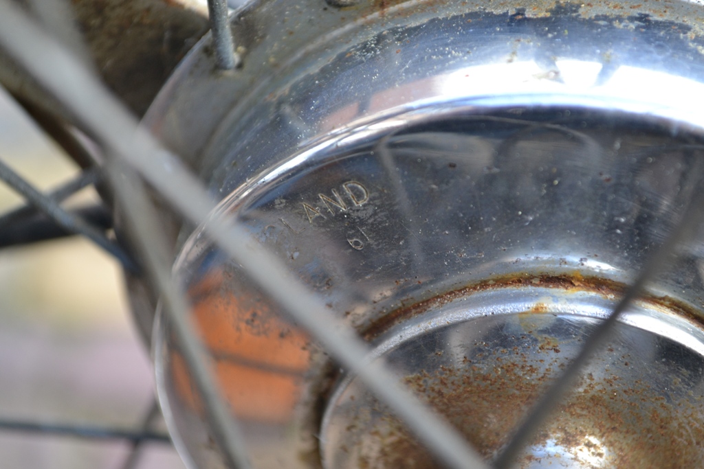 Sturmey Archer trommelrem uit 1961