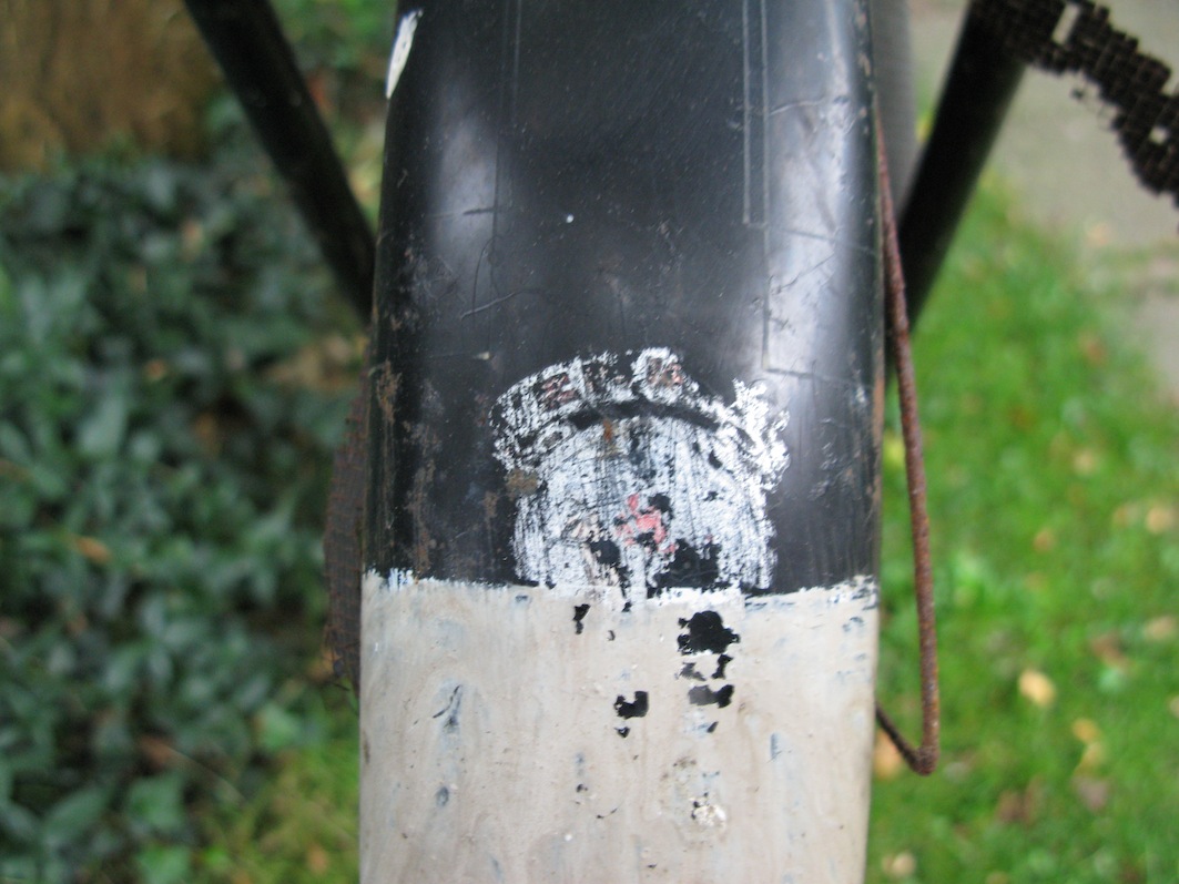 transfer achterspatbord , deels onder witte lak!!