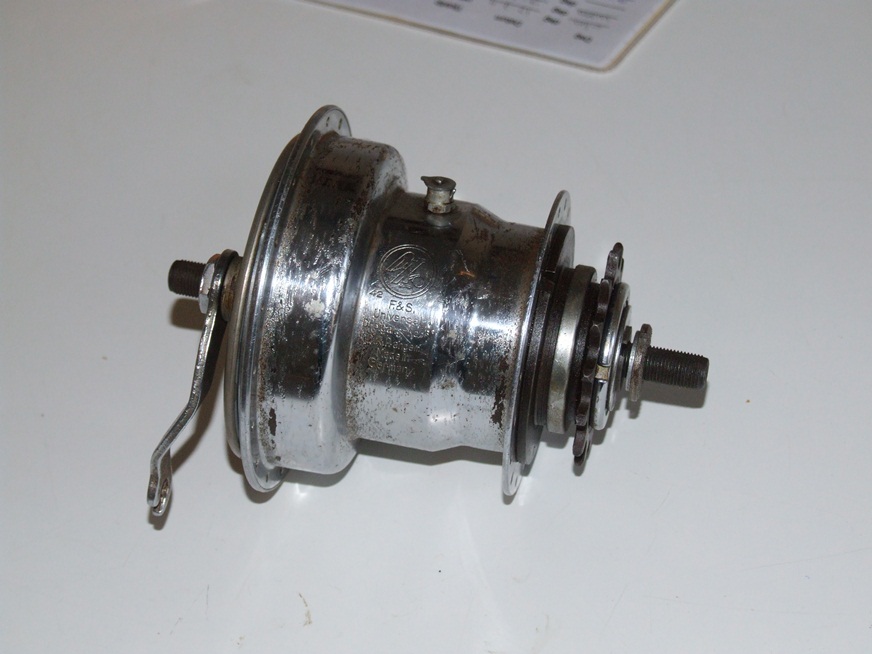 trommelrem met 3 versn.