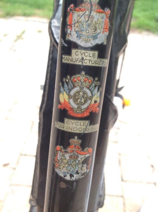 Burgers damesfiets 1948