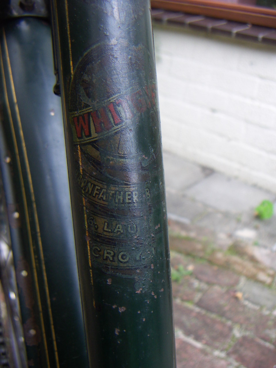 drie de zelfde transers balh,achterspatbord en zadelbuis