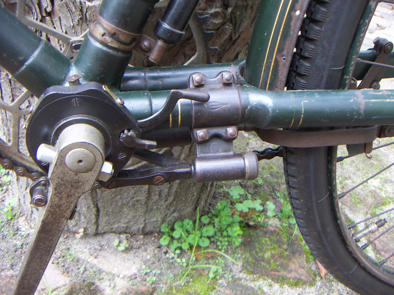 BSA terugtrap-velgrem