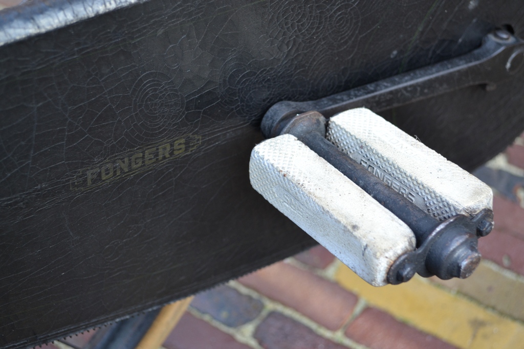 Fongers pedalen in W&amp;W uitvoering en Fongers lakdoek