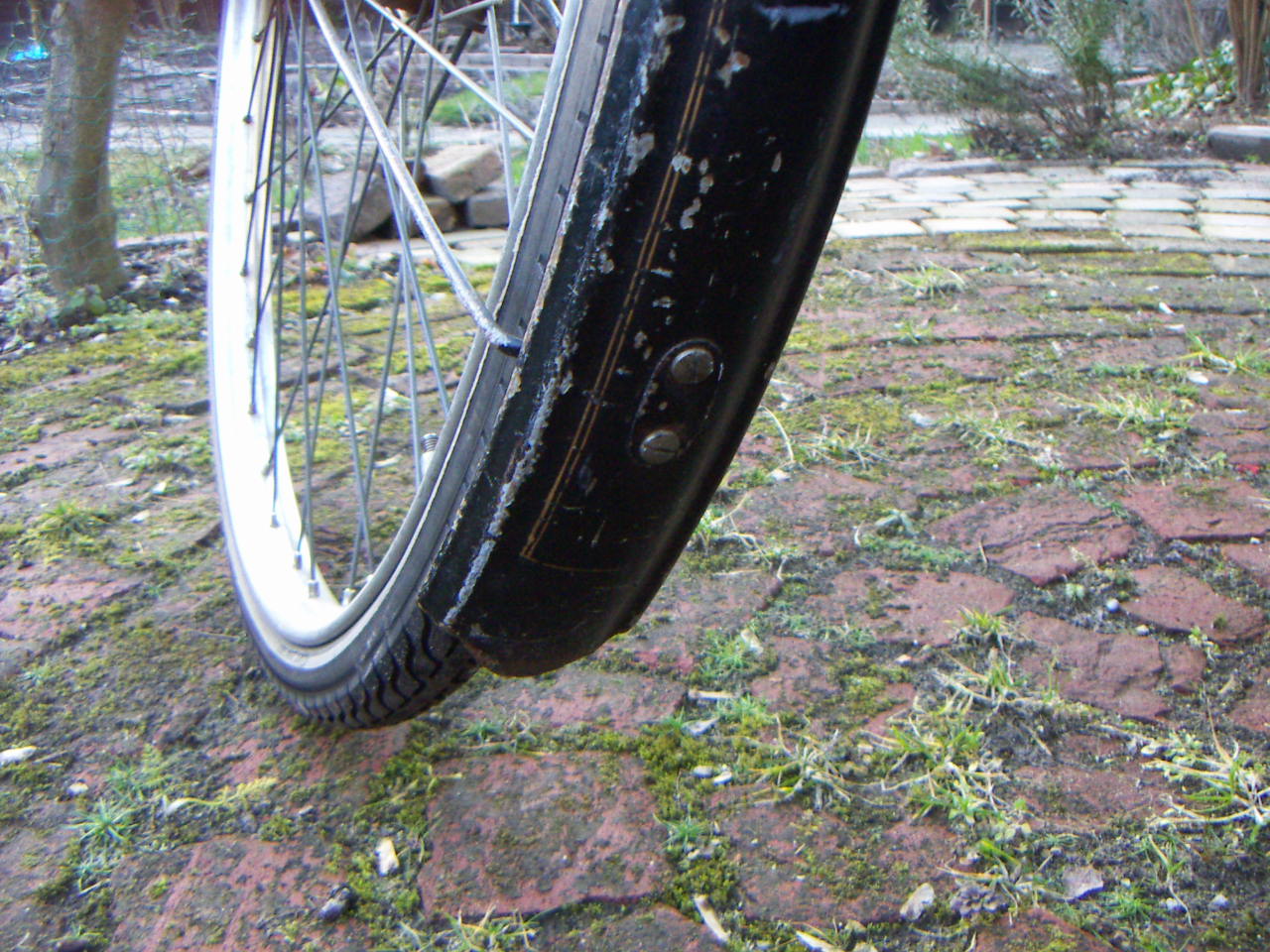 Simplex eind jaren 40 voorspatbord