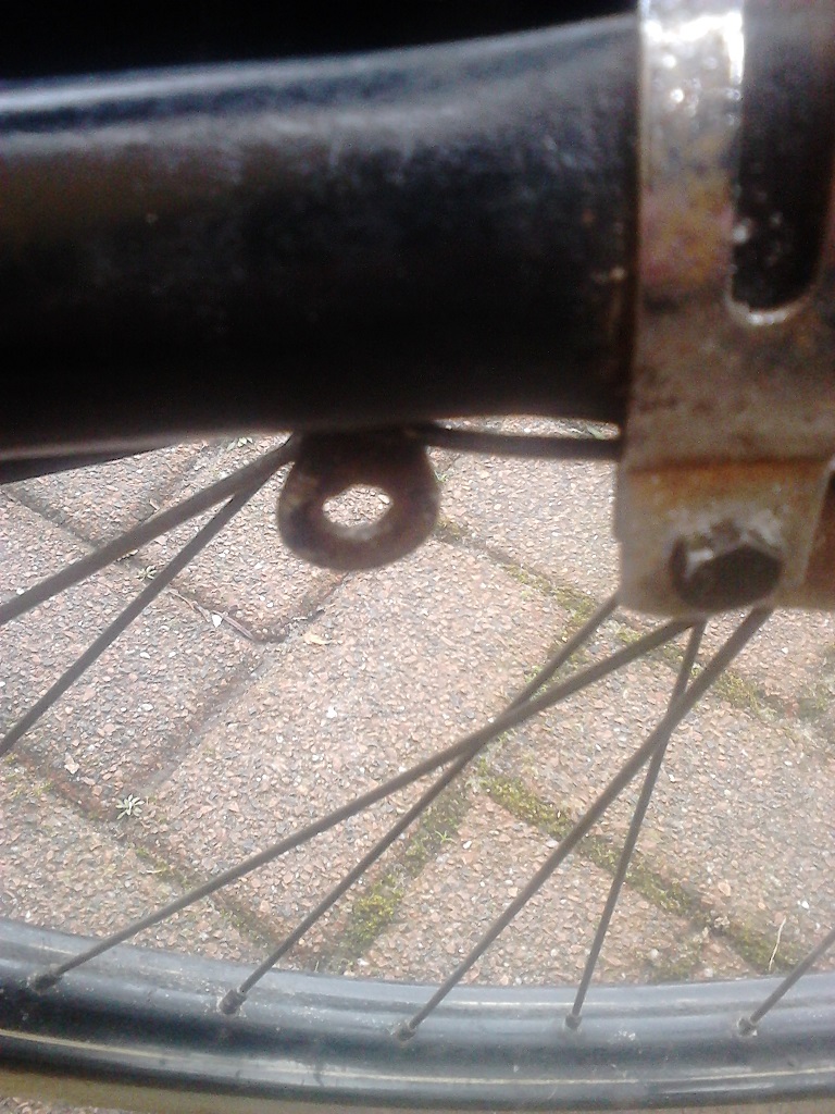 Bevestigings palletje voor de remhevel