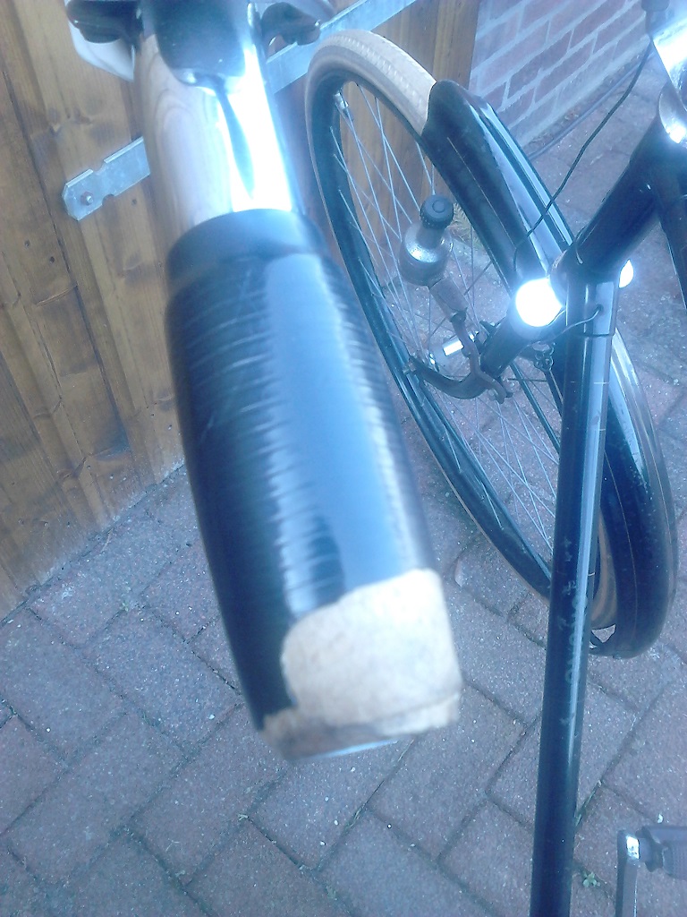 Handvaten van kurk!!